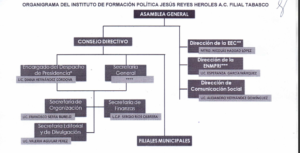 Organigrama Instituto Reyes Heroles 2019